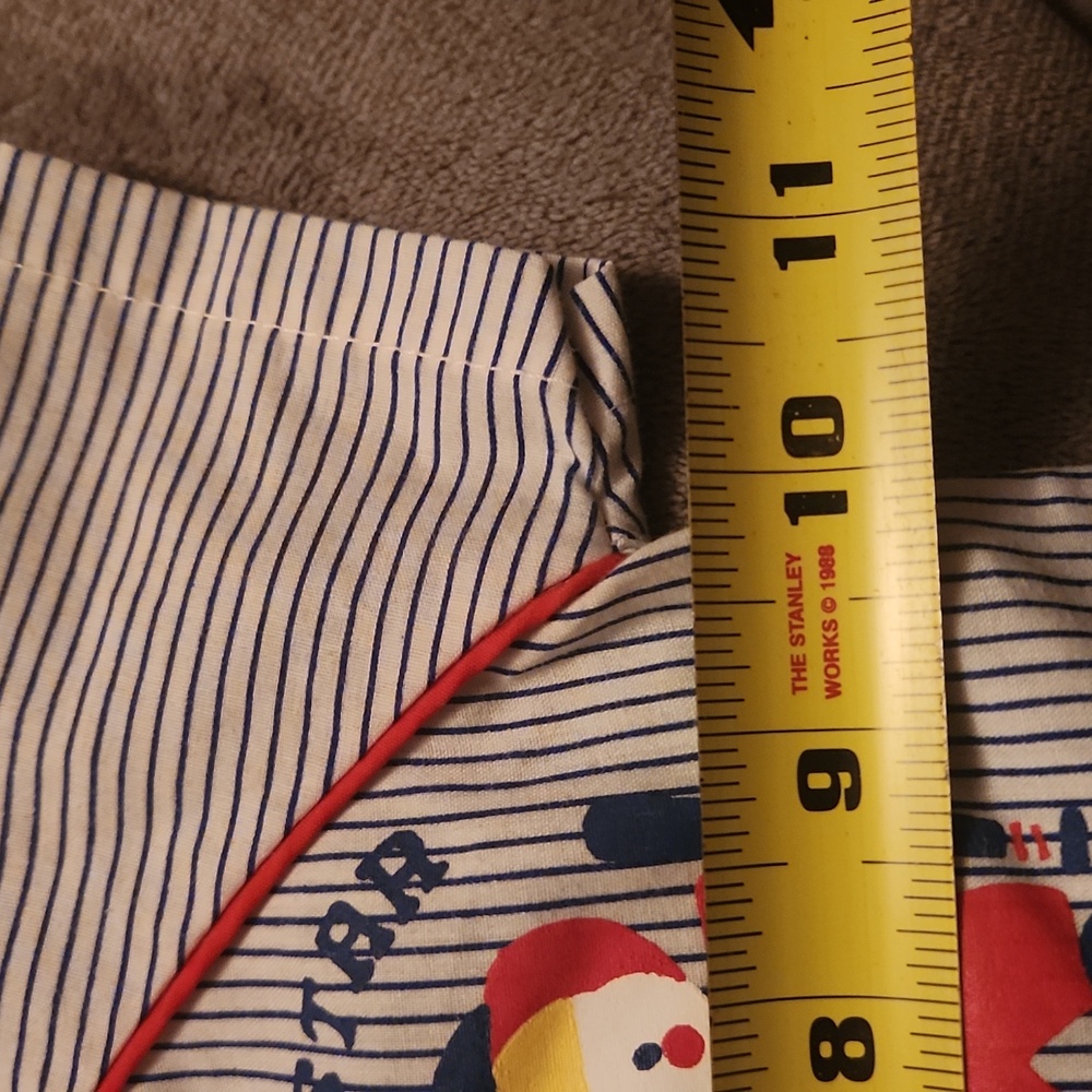 M27 Slugger baby shirt Striped with baseball player L'il Star & Red Accents - Picture 7 of 7